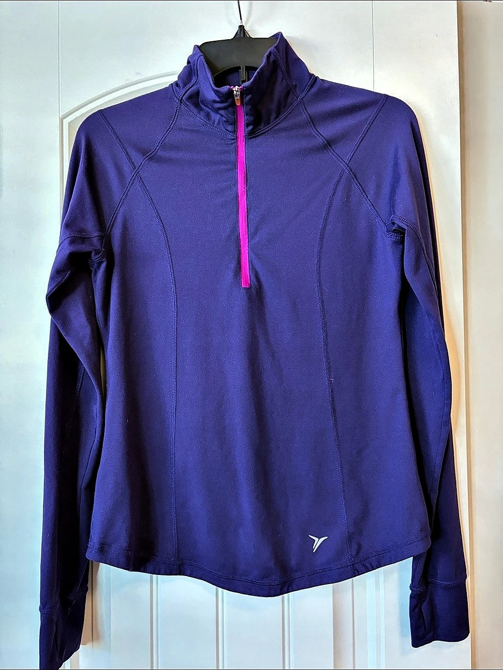 Active Old Navy Active Quarter-Zip Pullover Purple & Pink Small Like New